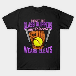 Forget Glass Slippers This Princess Wears Cleats T-Shirt